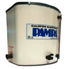 Calefon PVC  PAMPA 20LT